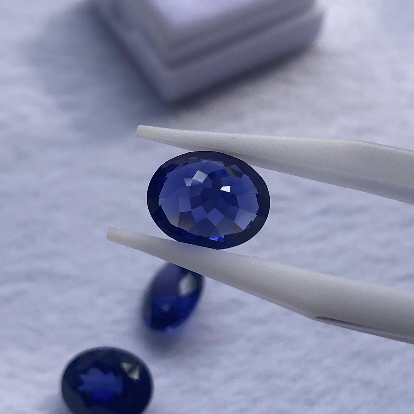 Pirmiana 0.588-15.52ct Oval Cut Lab Grown Royal Sapphire Loose Gemstones for Jewelry Making