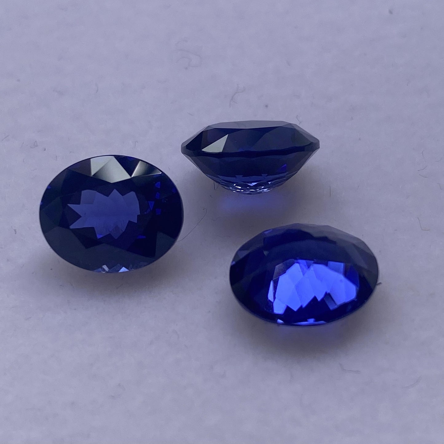 Pirmiana 0.588-15.52ct Oval Cut Lab Grown Royal Sapphire Loose Gemstones for Jewelry Making