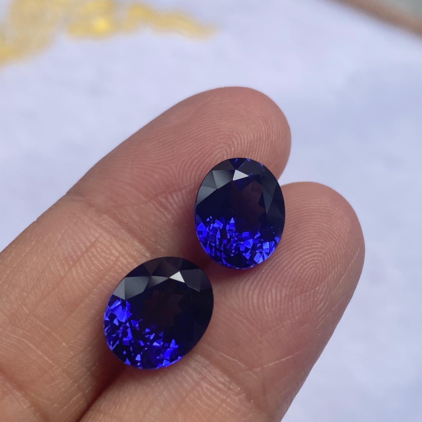 Pirmiana 0.588-15.52ct Oval Cut Lab Grown Royal Sapphire Loose Gemstones for Jewelry Making