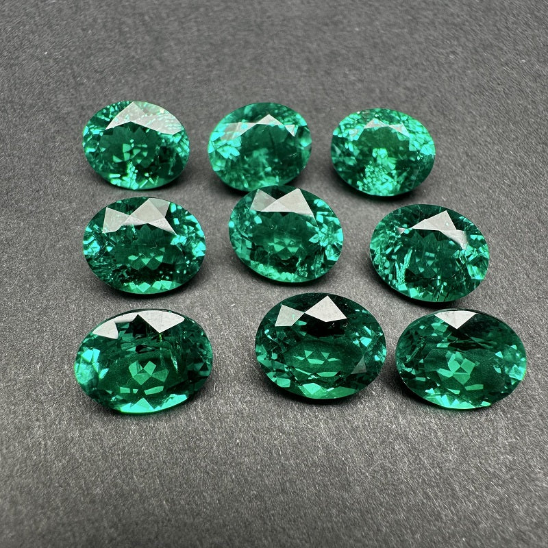 Pirmiana 0.1-10ct Oval shape Lab Grown Emerald