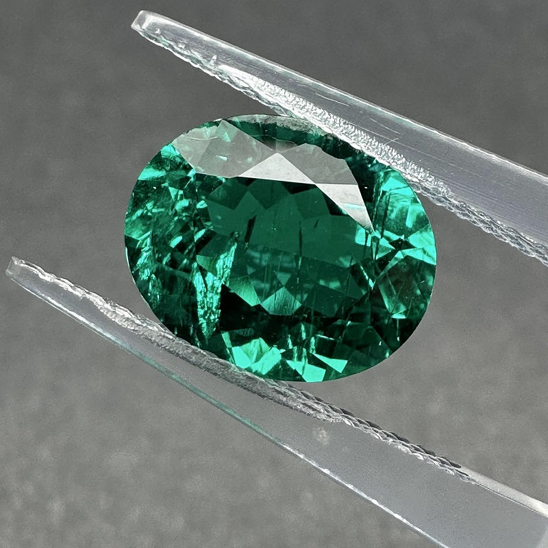 Pirmiana 0.15-5.88ct Oval Cut Lab Grown Emeralds Loose Gemstones for Jewelry Making