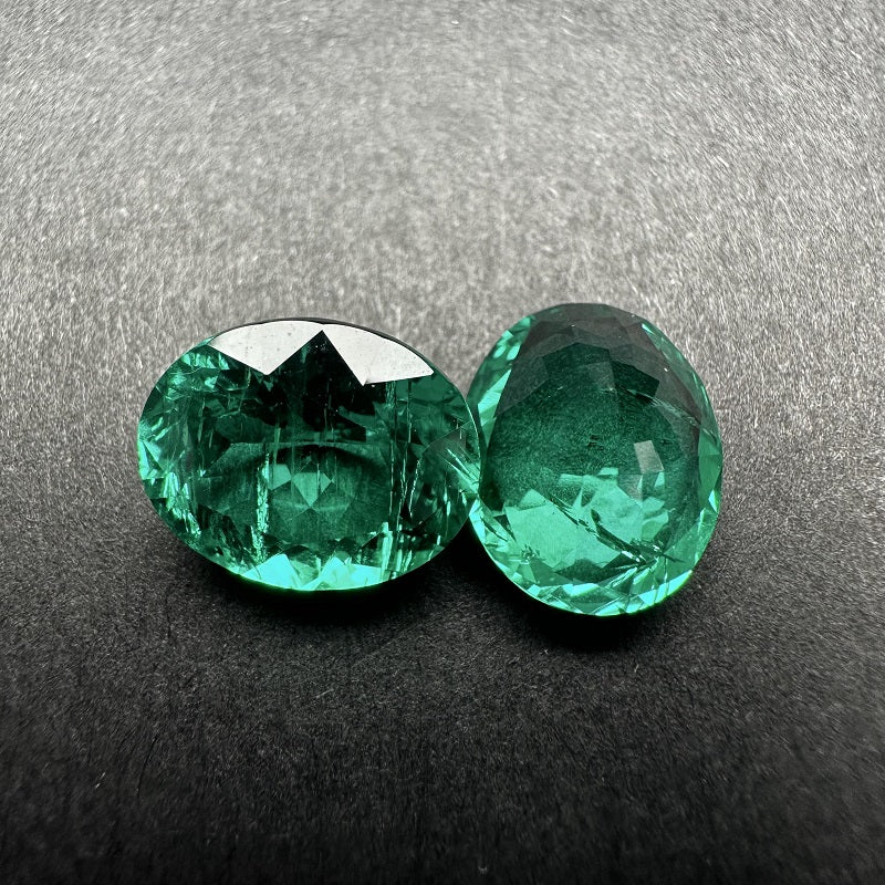 Pirmiana 0.1-10ct Oval shape Lab Grown Emerald
