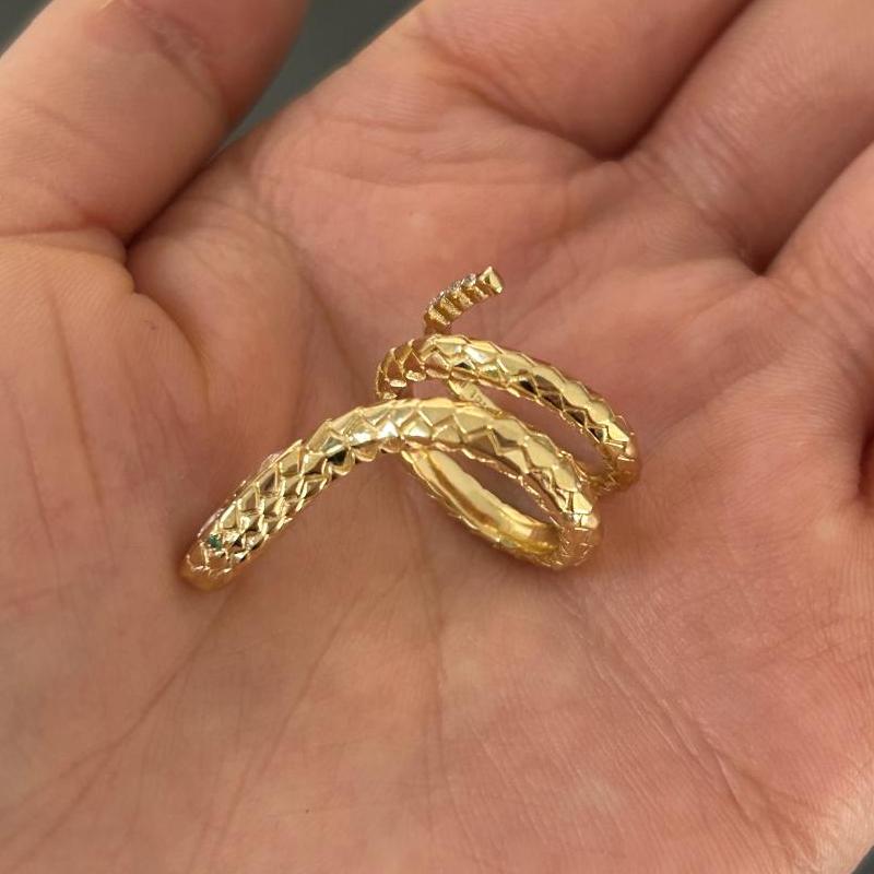 Pirmiana Jewelry Custom Design 18k Yellow Gold Ring for Women 1ct Lab Grown Diamond Jewelry