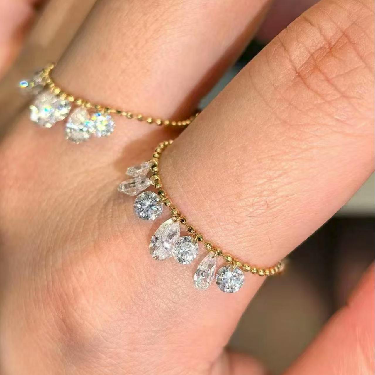 Pirmiana Jewelry Classic Design 18k yellow gold 1.04ct Total Lab Grown Diamond Ring Gemstone Jewelry