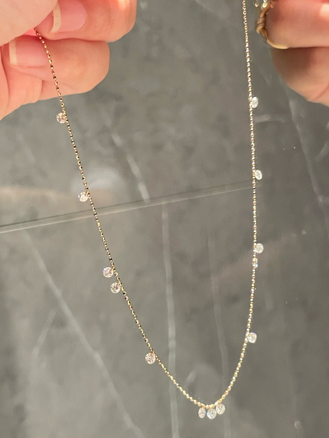 Ruif Jewelry Classic Design 18k yellow gold DE VS Total Lab Grown Diamond Pendant Necklace Gemstone Jewelry