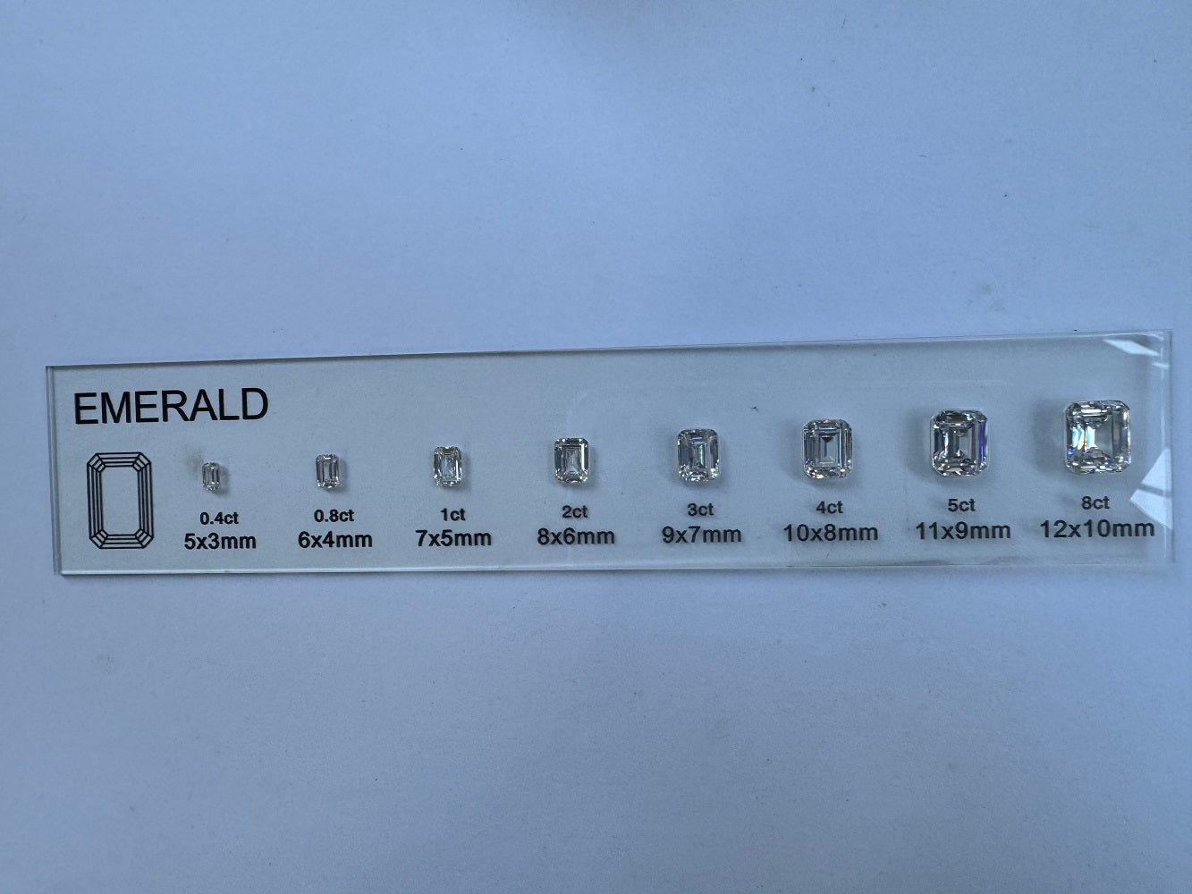 Diamond Comparison Set 5A Cubic Zirconia Jewelry Tools