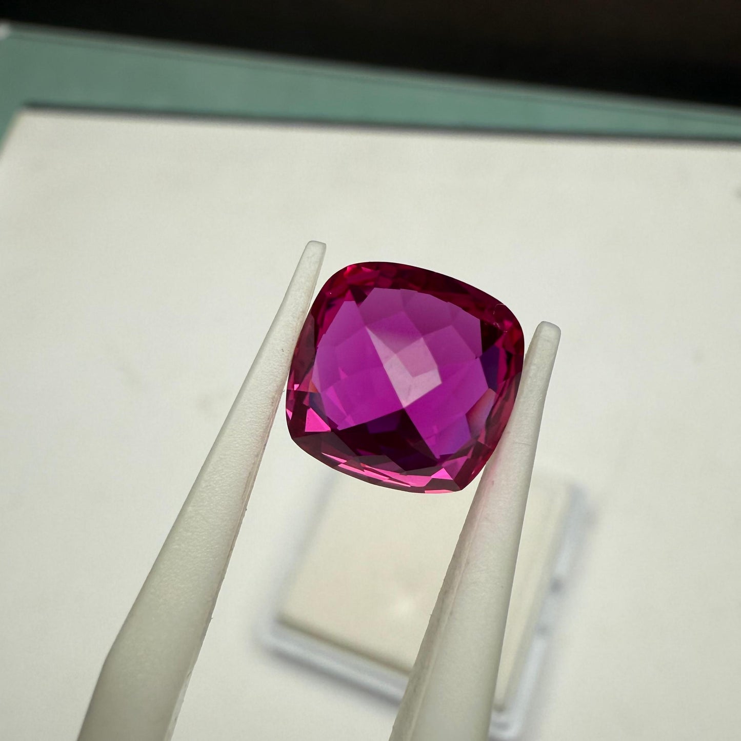 Pirmiana Cushion Cut Lab Grown Pink Sapphire Loose Gemstones for Jewelry Making