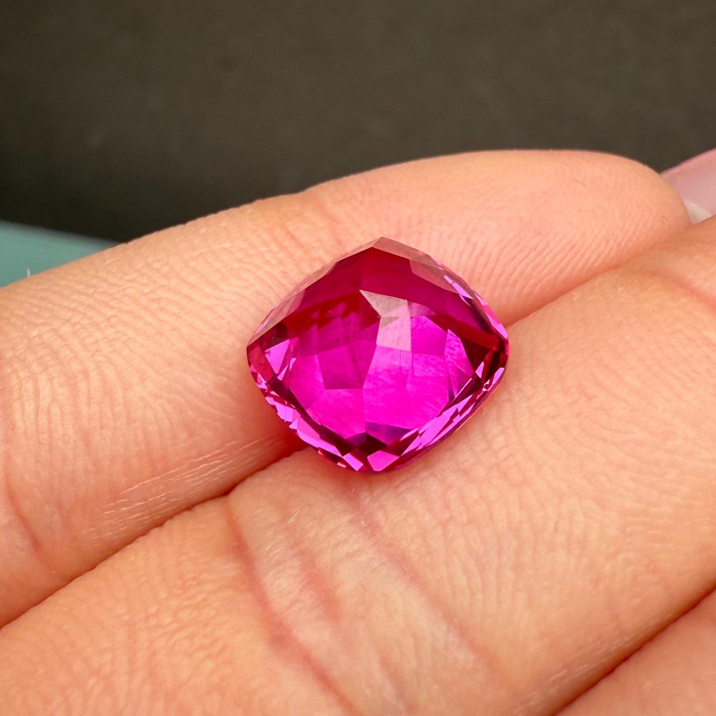 Pirmiana Cushion Cut Lab Grown Pink Sapphire Loose Gemstones for Jewelry Making