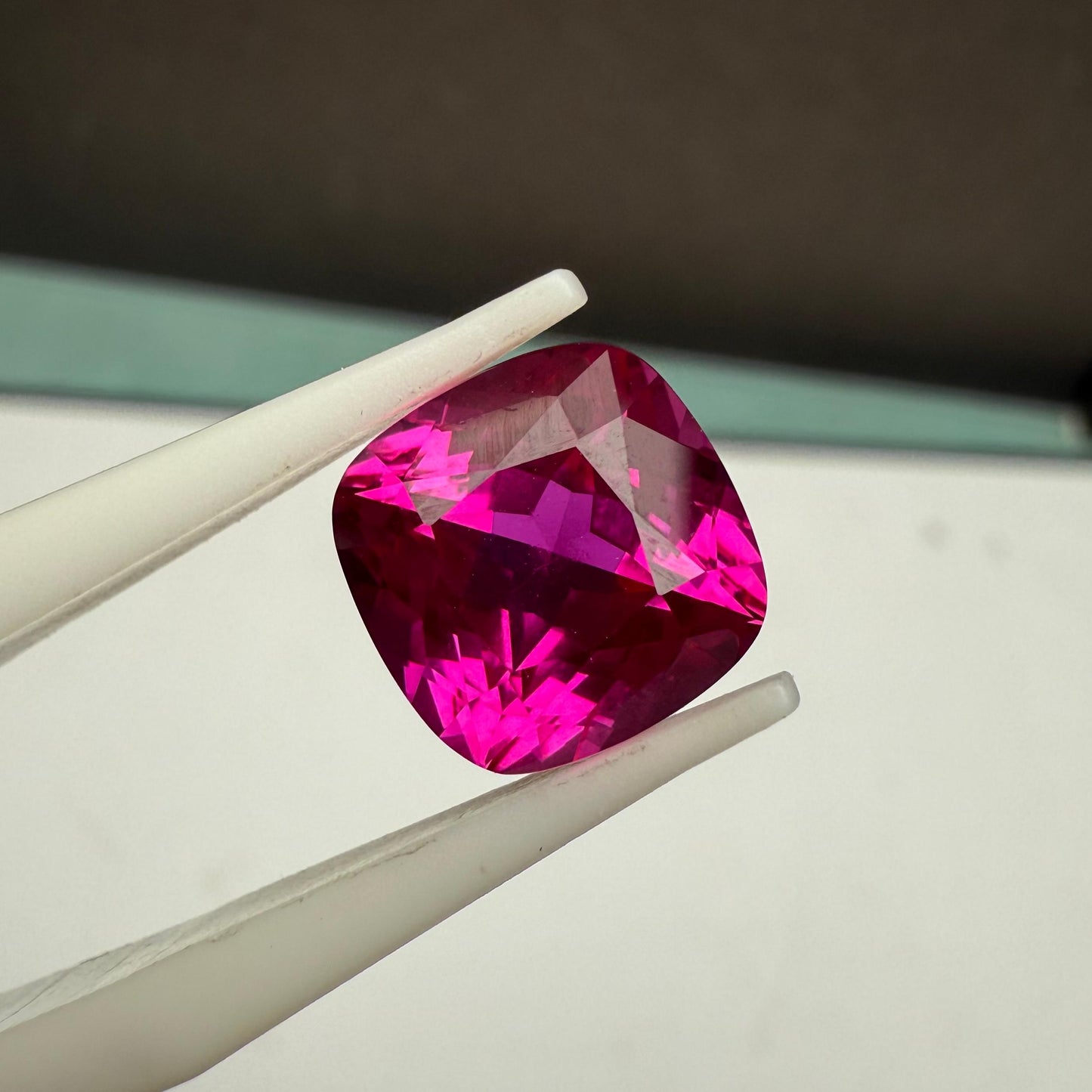 Pirmiana Cushion Cut Lab Grown Pink Sapphire Loose Gemstones for Jewelry Making