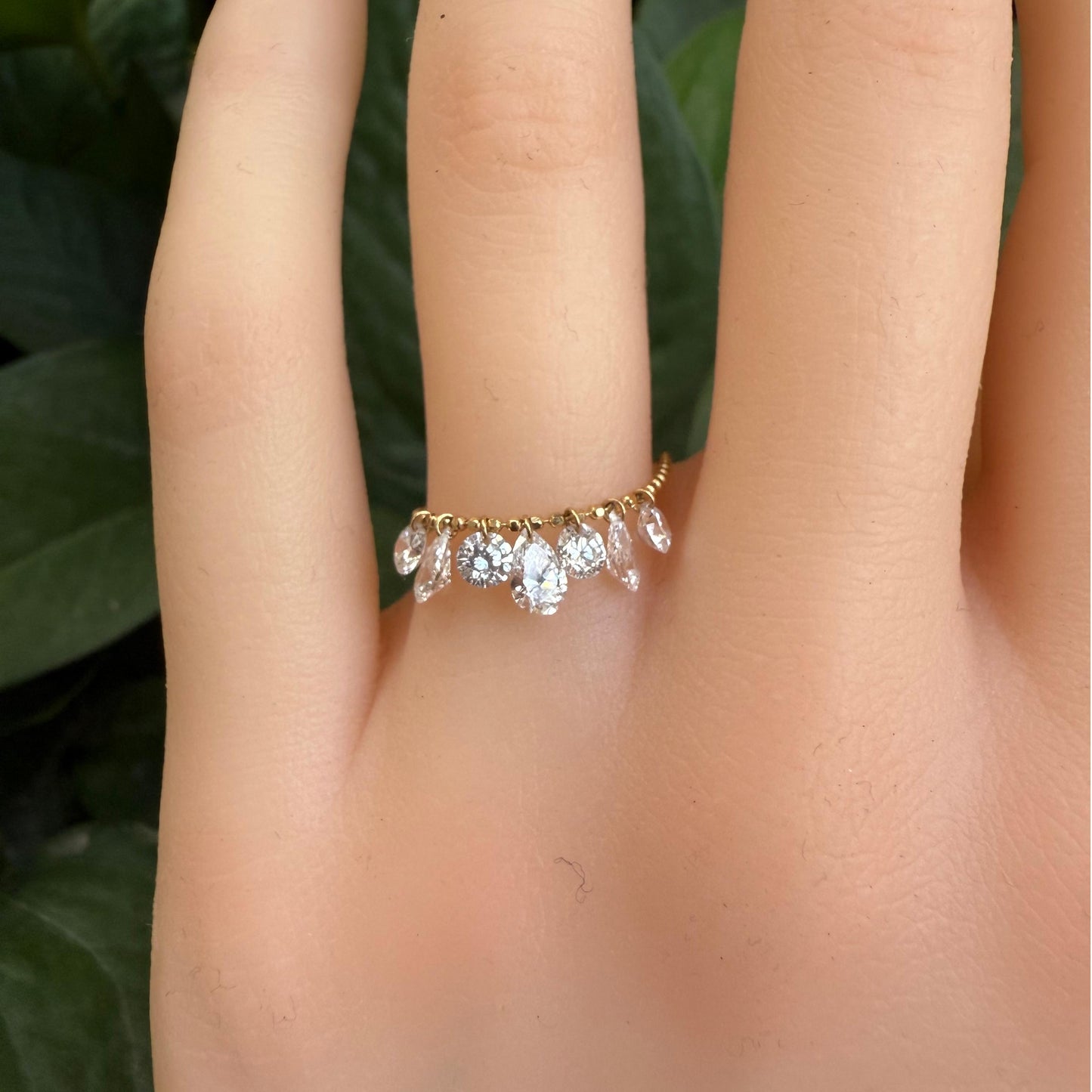 Pirmiana Jewelry Classic Design 18k yellow gold 1.04ct Total Lab Grown Diamond Ring Gemstone Jewelry
