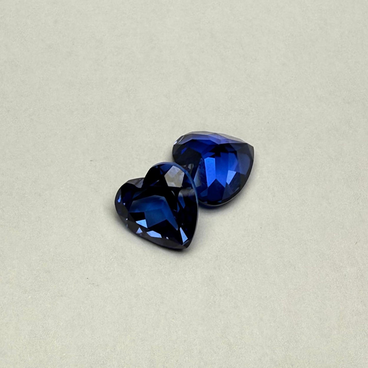 Pirmiana 9.27ct Heart Shape Lab Grown Sapphire Loose Gemstones for Jewelry Making