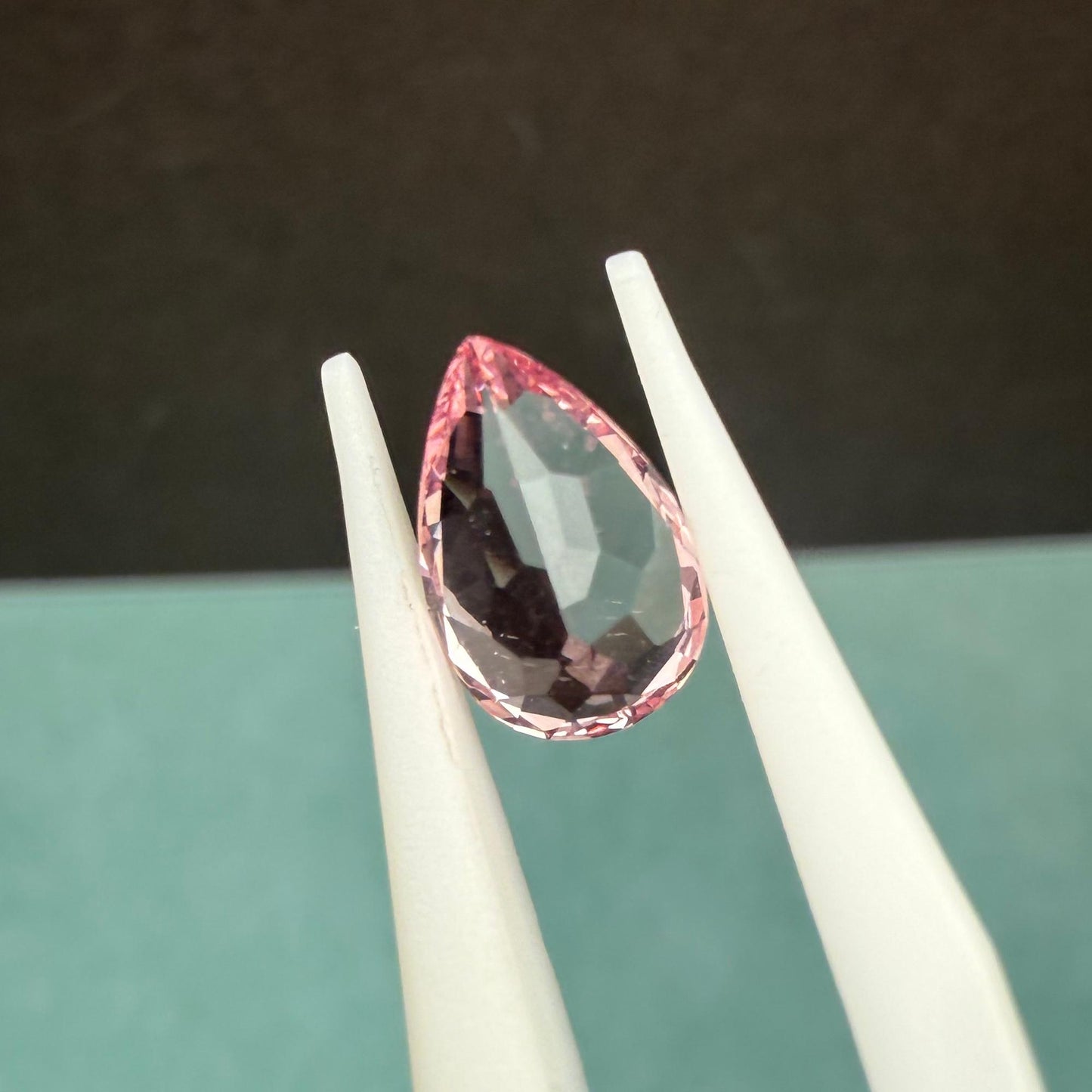 Pirmiana Pear Shape 7X11mm 2.995ct Lab Grown Pink Sapphire Loose Gemstones for Jewelry Making