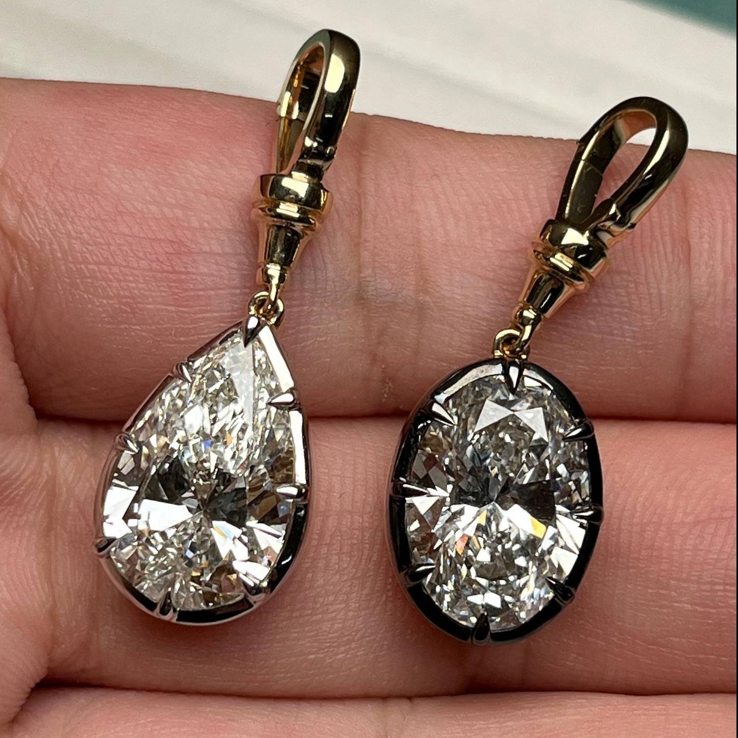 Pirmiana Jewelry Customized 14k Yellow Gold 5ct Lab Grown Diamond Pendant for Women Party Gift