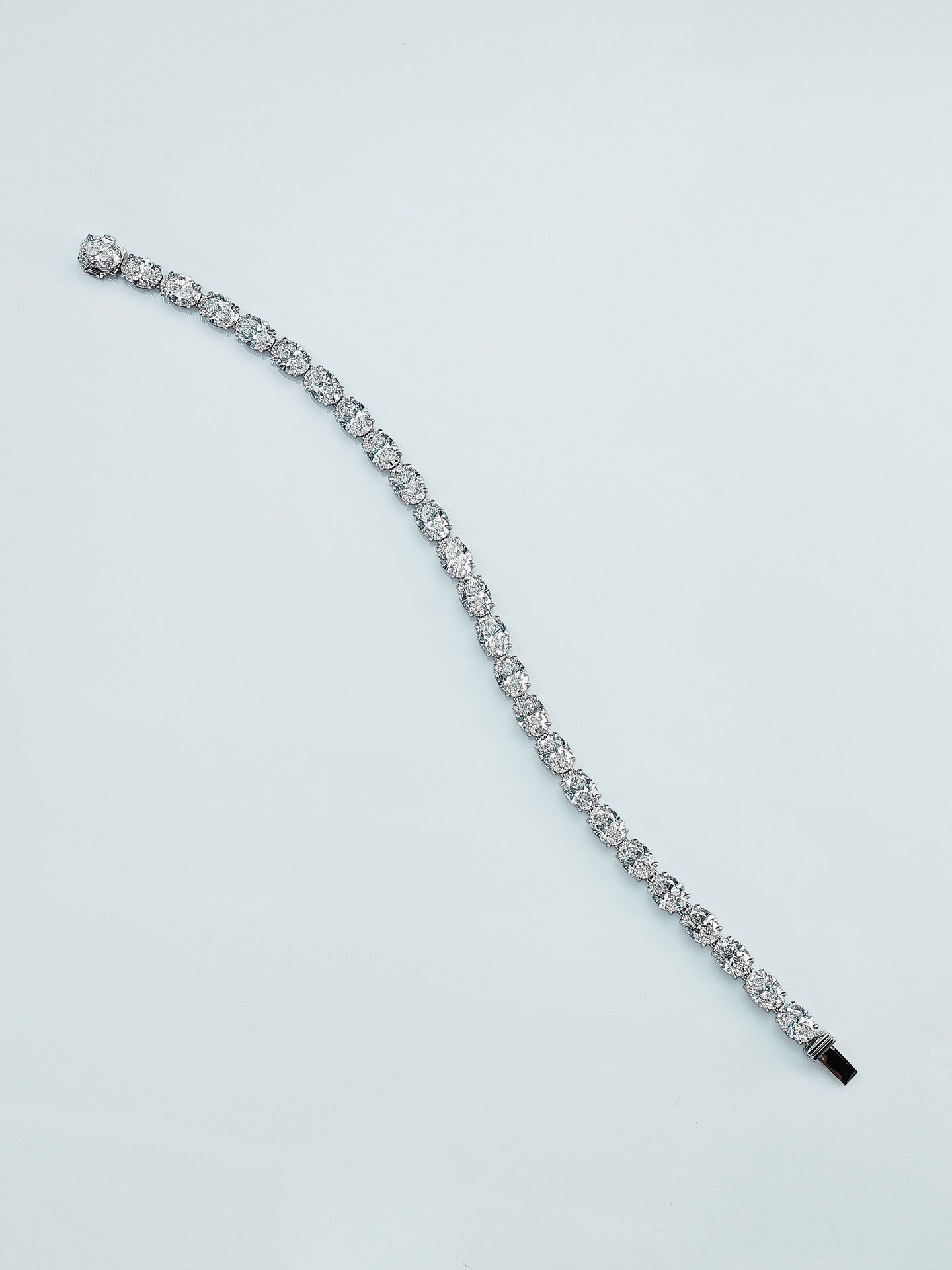 Pirmiana New Custom Design 18K Gold 13.117ct Lab Grown Diamond Bracelet Fashion Jewwelry for Party Gift