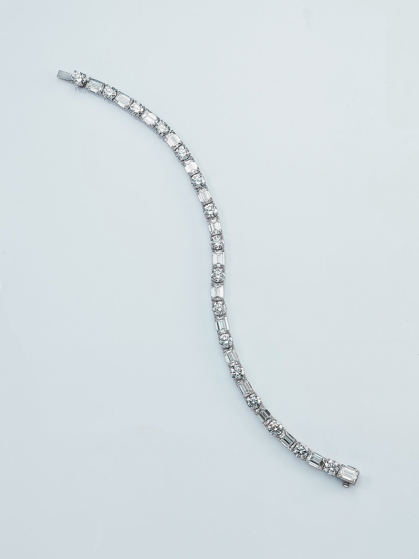 Pirmiana New Custom Design 18K Gold 13.949ct Lab Grown Diamond Bracelet Fashion Jewwelry for Party Gift