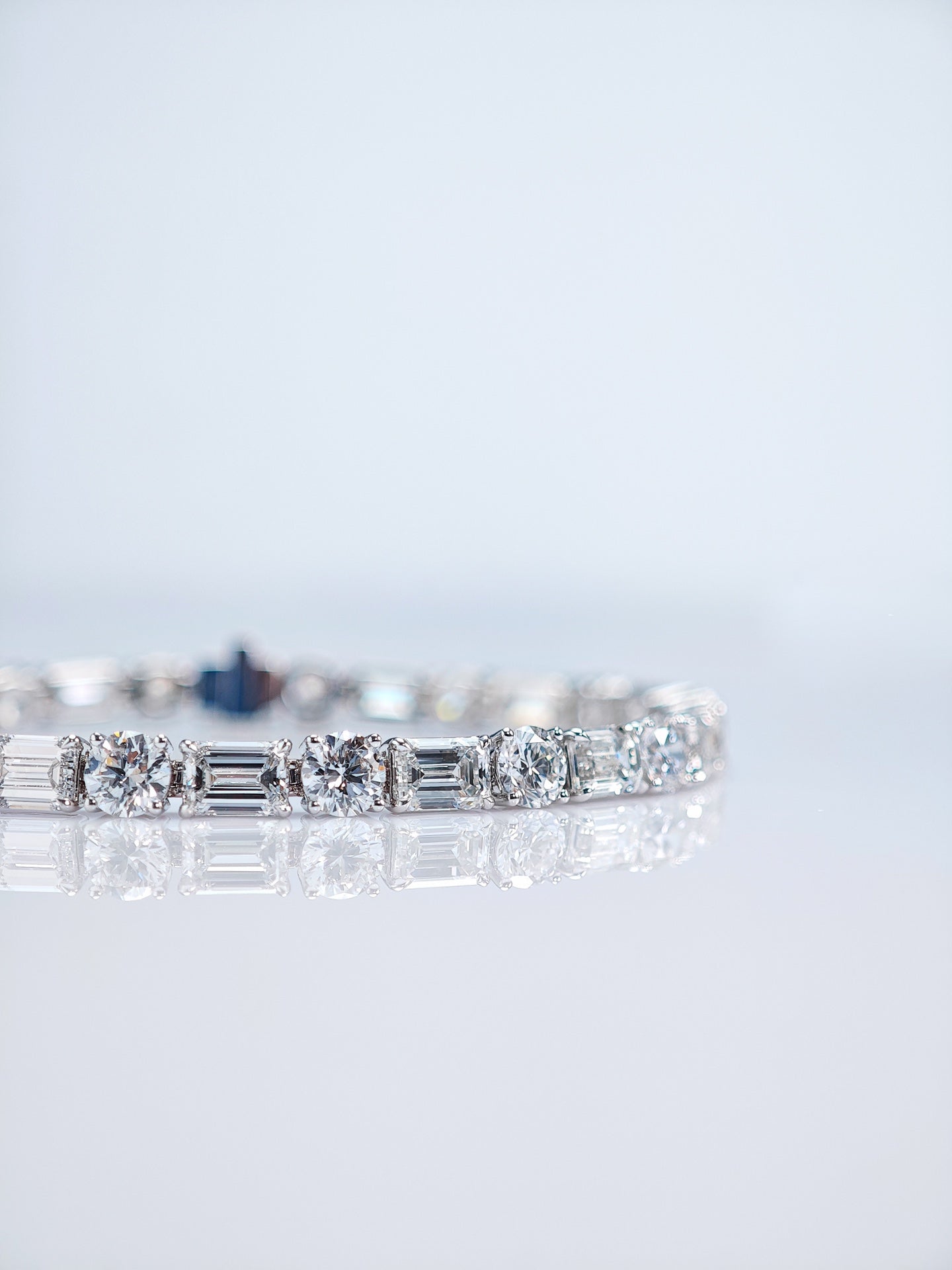 Pirmiana New Custom Design 18K Gold 13.949ct Lab Grown Diamond Bracelet Fashion Jewwelry for Party Gift
