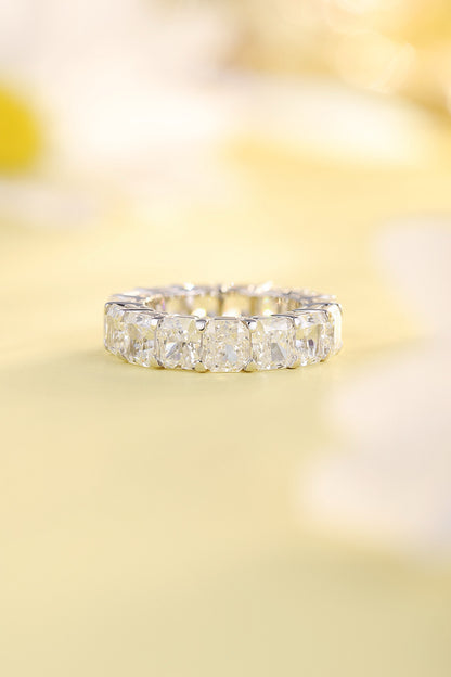 Pirmiana Elegant and Luxury 19.2ct Simulated Diamond Rings 18K Gold Jewelry Engagement Gift Women