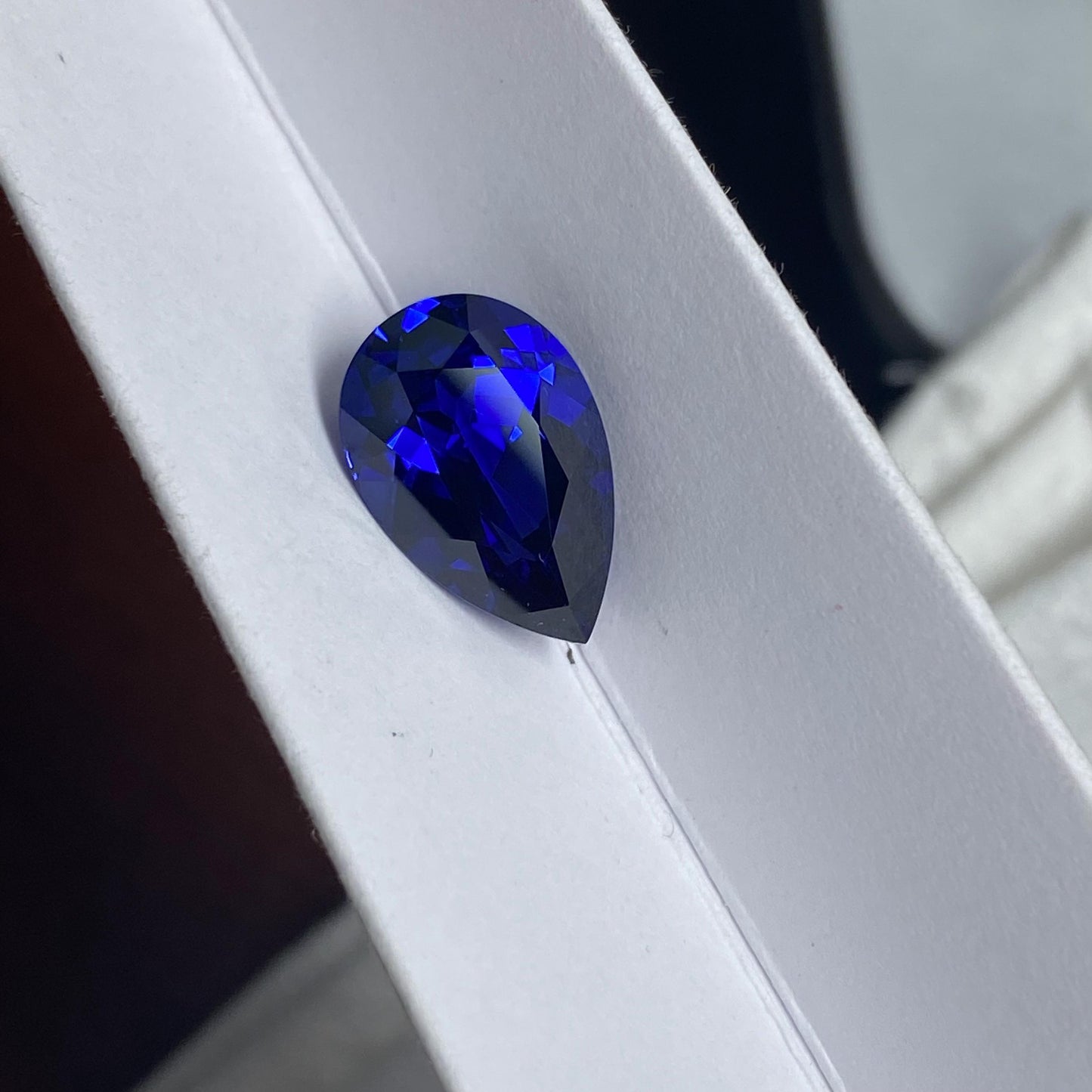 Pirmiana 0.4-7.02ct Pear Cut Lab Grown Cornflower Sapphire and Royal Sapphire Loose Gemstones for Jewelry Making