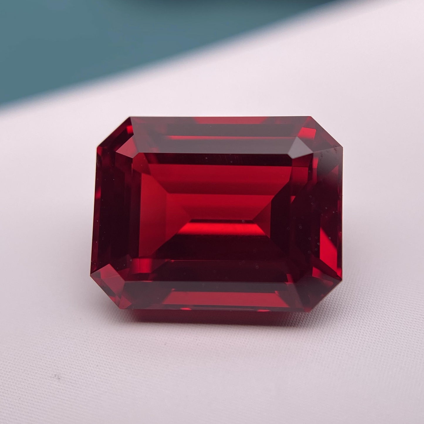 Pirmiana 2.13-10.065ct Emerald Shape Pigeon Blood Red Lab Grown Ruby Loose Stones For Jewerly Making