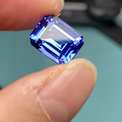 Pirmiana 0.3-16.865ct Emerald Cut Lab Grown Cornflower Sapphire and Royal Sapphire Loose Gemstones for Jewelry Making