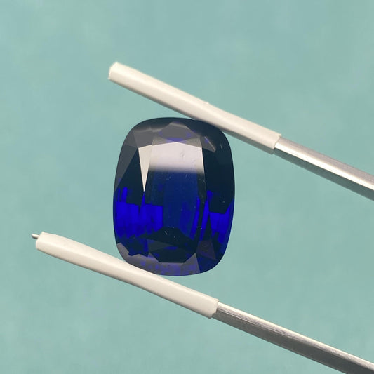 Pirmiana 1.2-19.95ct Cushion Lab Grown Royal Sapphire Loose Gemstones for Jewelry Making