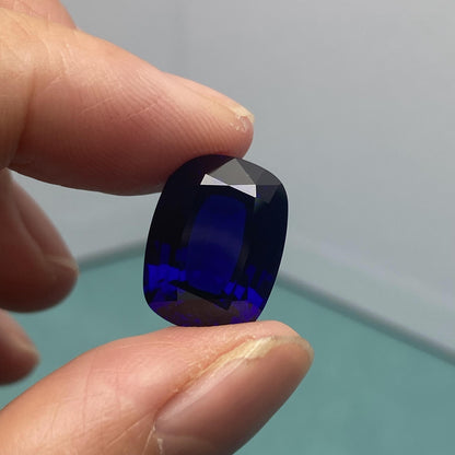Pirmiana 1.2-19.95ct Cushion Lab Grown Royal Sapphire Loose Gemstones for Jewelry Making