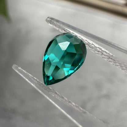 Pirmiana Pear shape Lab Grown Paraiba Loose Gemstones for Jewelry Making