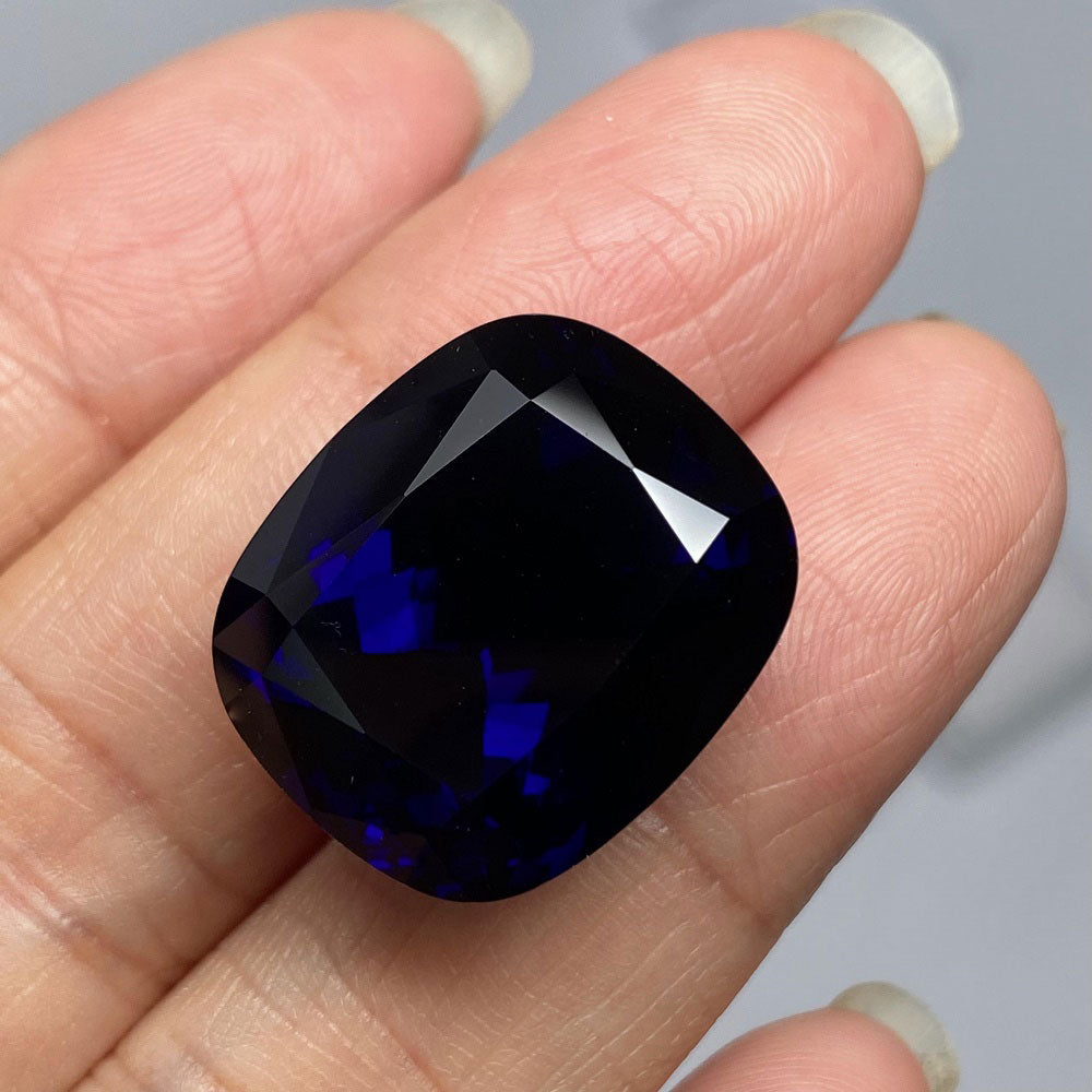 Pirmiana 1.2-19.95ct Cushion Lab Grown Royal Sapphire Loose Gemstones for Jewelry Making