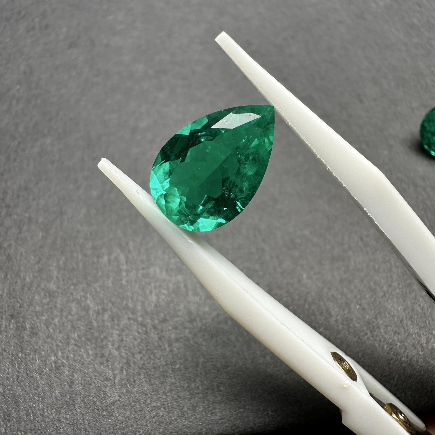 Pirmiana  0.35-7ct Pear Cut Lab Grown Emeralds Loose Gemstones for Jewelry Making