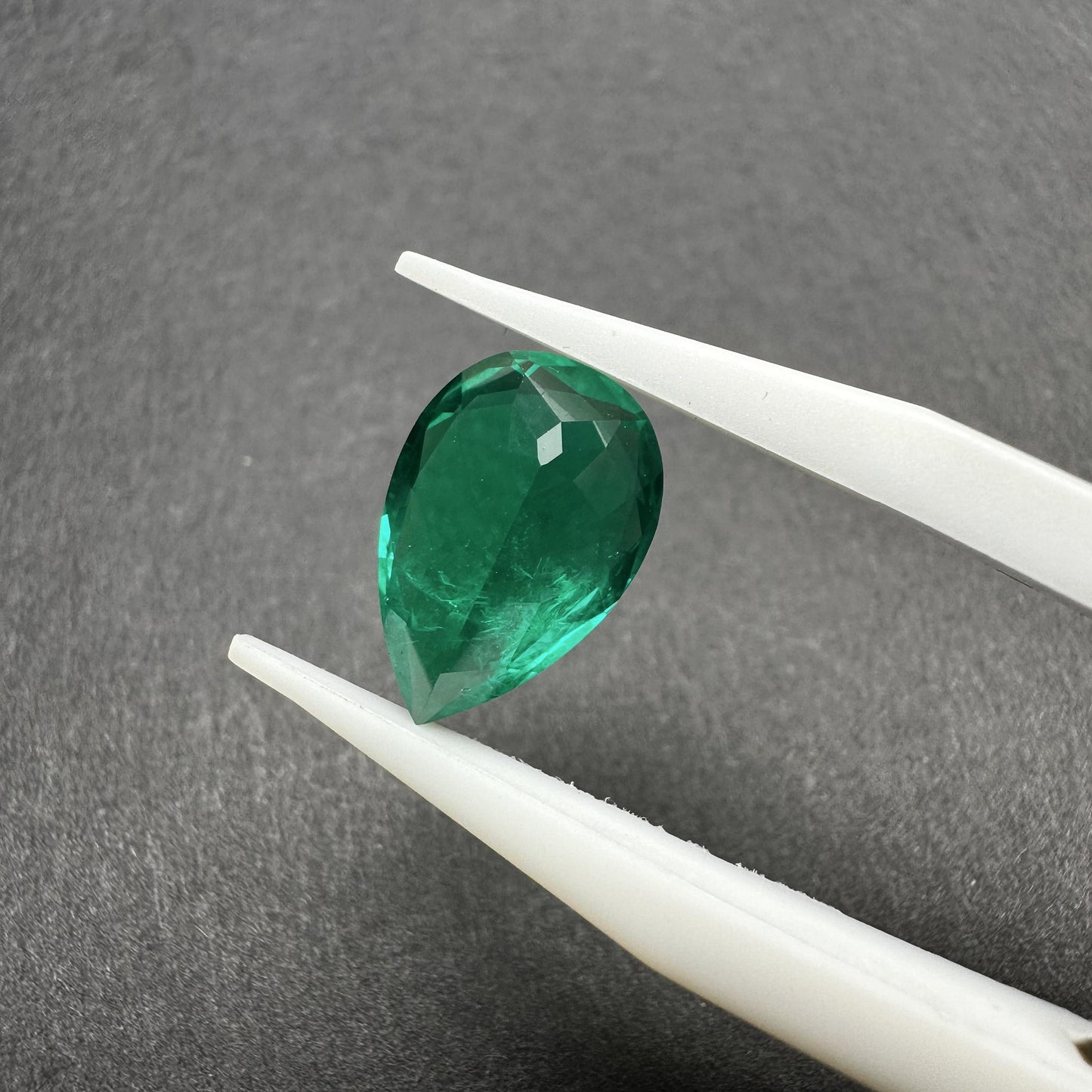 Pirmiana  0.35-7ct Pear Cut Lab Grown Emeralds Loose Gemstones for Jewelry Making