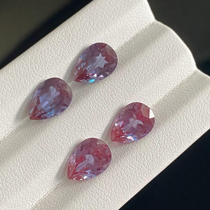 Pirmiana Lab Grown Alexandrite Loose Gemstones for Jewelry Making