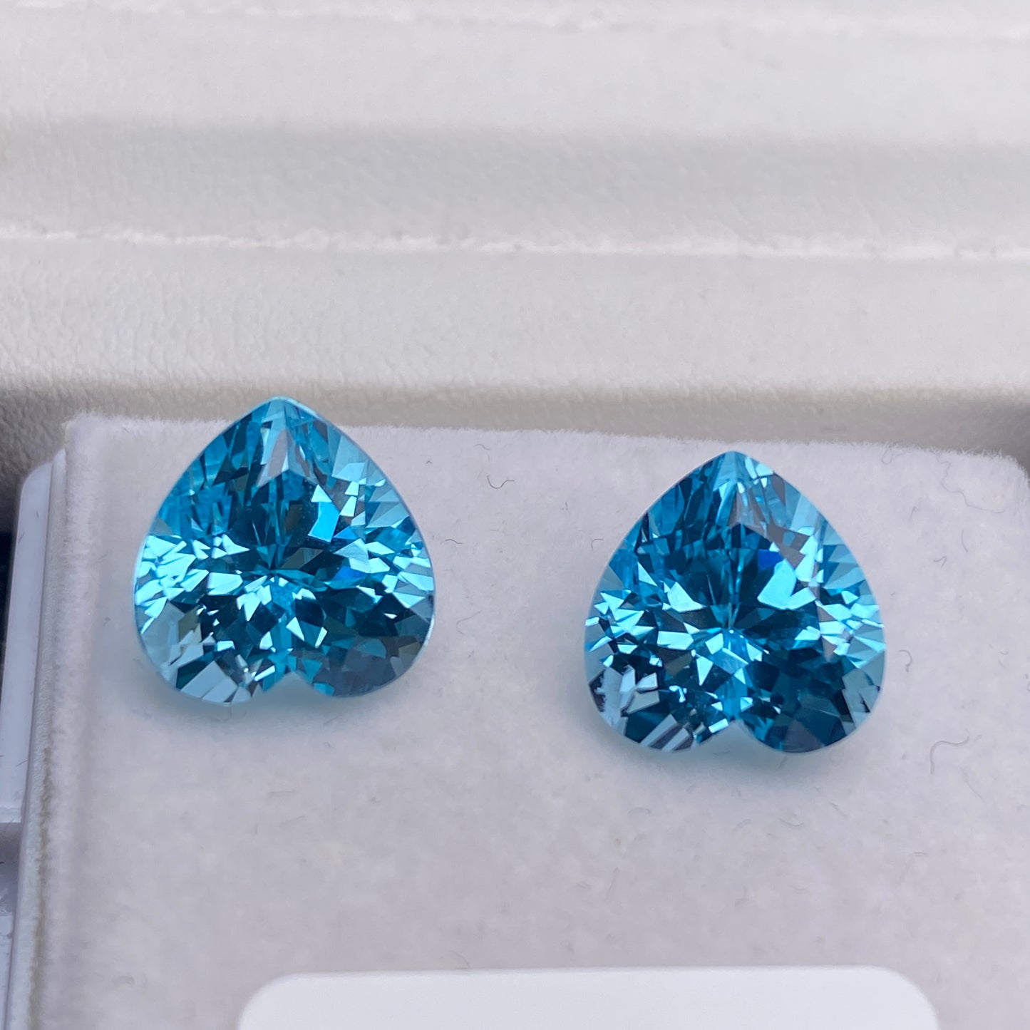 Pirmiana  5.105ct Heart Cut Lab Grown Aquamarine Sapphire Loose Gemstones for Jewelry Making