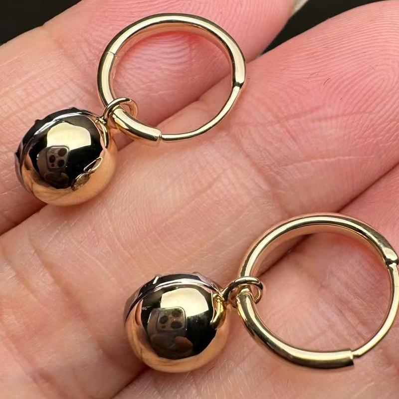 Pirmiana Customized 14k Yellow Gold 4ct Lab Grown Diamond Earrings for Women Party Gift
