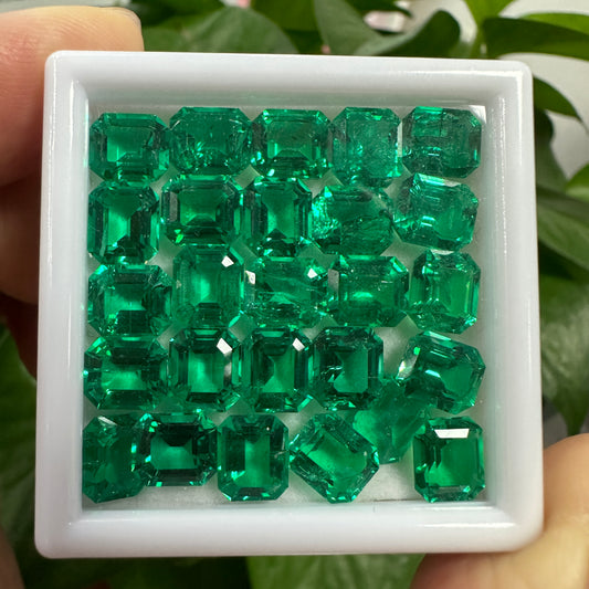 Pirmiana  0.78-11.17ct Lab Grown Emeralds Loose Gemstones for Jewelry Making