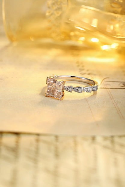 Pirmiana New Fashion 1.49ct shining Lab Grown Pink Diamond Rings PT950 Platinum Jewelry Engagement Gift Women