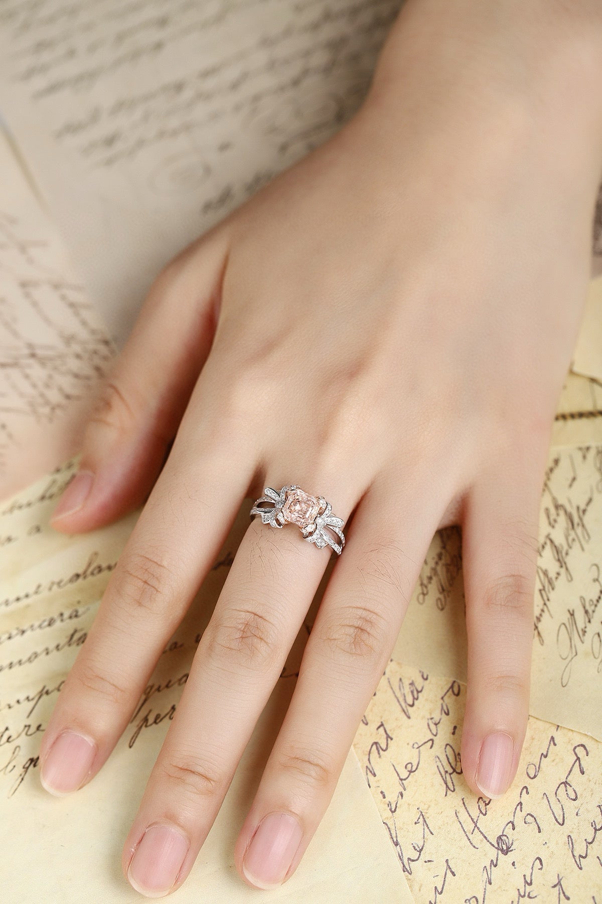 Pirmiana New Fashion 1.8ct shining Lab Grown Pink Diamond Rings PT950 Platinum Jewelry Engagement Gift Women