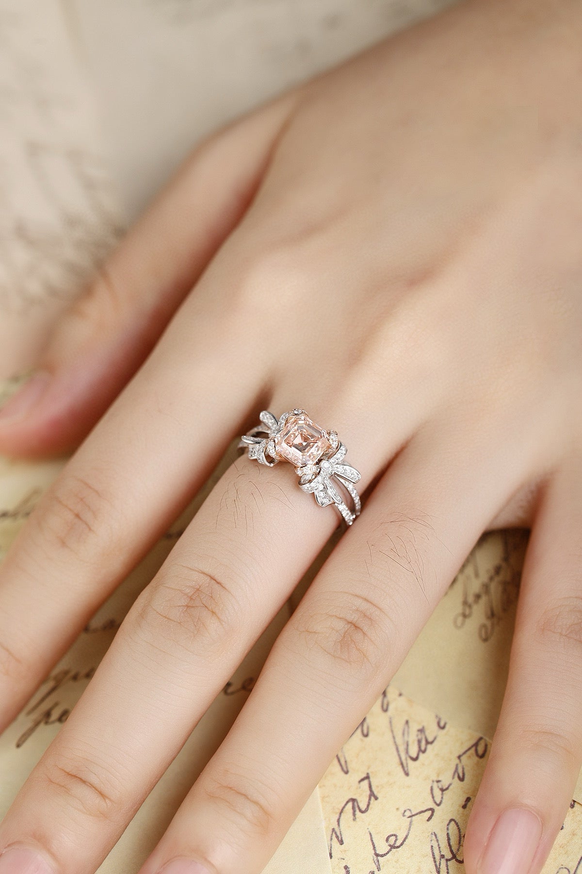 Pirmiana New Fashion 1.8ct shining Lab Grown Pink Diamond Rings PT950 Platinum Jewelry Engagement Gift Women