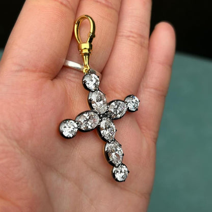 Pirmiana Jewelry Customized 18k Yellow Gold 7ct Lab Grown Diamond Pendent for Women Party Gift