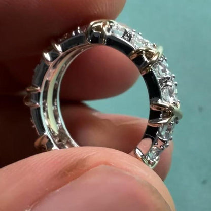 Pirmiana Jewelry Custom Design 14k White Gold Ring for Women 1.6ct Lab Grown Diamond Jewelry