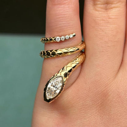 Pirmiana Jewelry Custom Design 18k Yellow Gold Ring for Women 1ct Lab Grown Diamond Jewelry