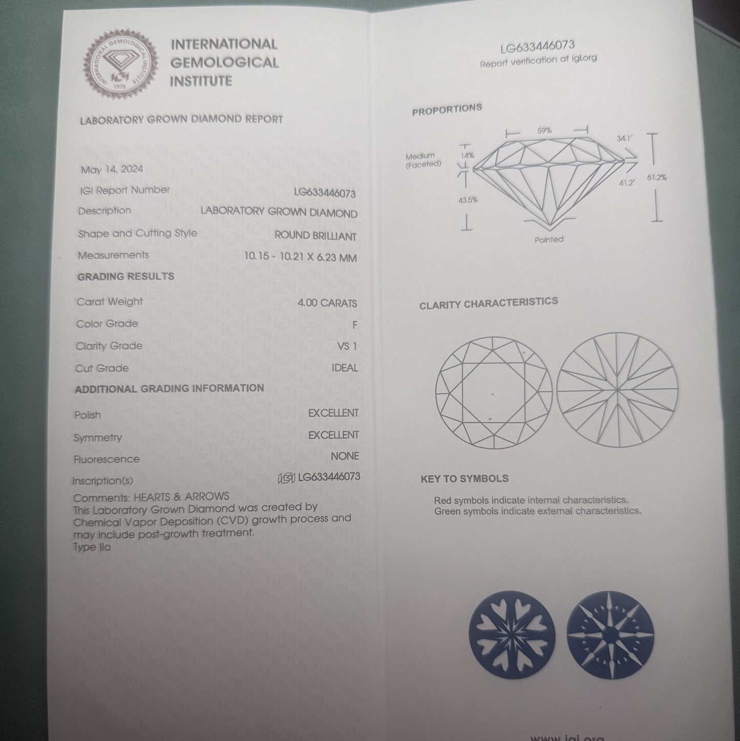 Pirmiana Jewelry Customized 14k White Gold 4ct Round shape Lab Grown Diamond Engagement Wedding Band Rings for Women