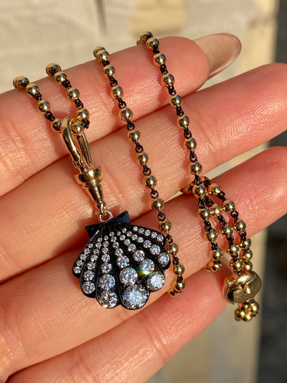 Pirmiana Hot Sale Classic Design 14k Black Gold Necklace Lab Grown  Diamond Girlfriend Gift