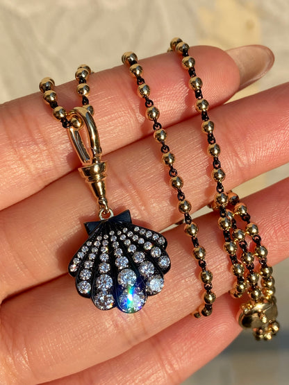 Pirmiana Hot Sale Classic Design 14k Black Gold Necklace Lab Grown  Diamond Girlfriend Gift