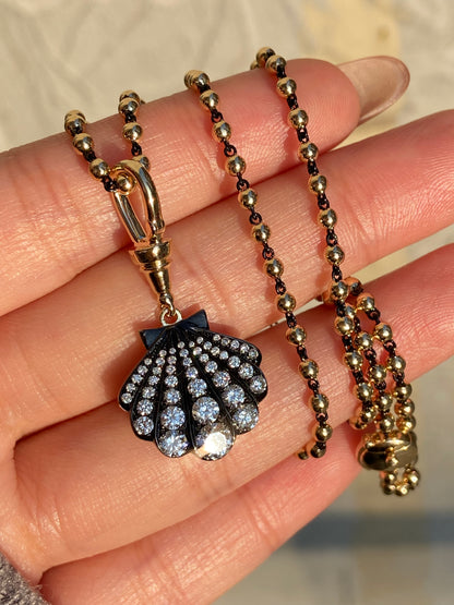 Pirmiana Hot Sale Classic Design 14k Black Gold Necklace Lab Grown  Diamond Girlfriend Gift