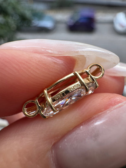 Pirmiana Jewelry Classic Design 18k yellow gold 1.2ct Total Lab Grown Diamond Pendant Gemstone Jewelry
