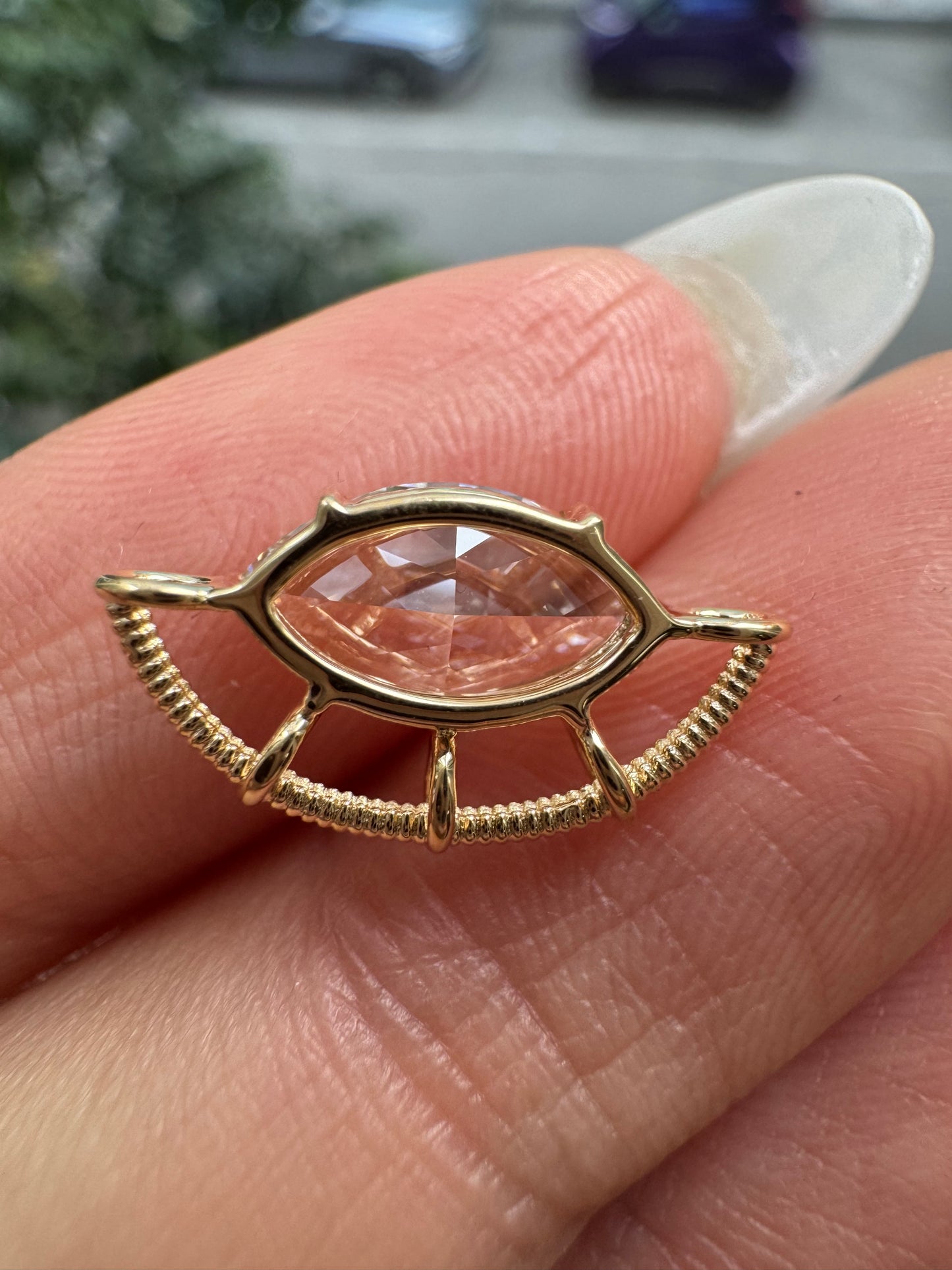 Pirmiana Jewelry Classic Design 18k yellow gold 1.2ct Total Lab Grown Diamond Pendant Gemstone Jewelry