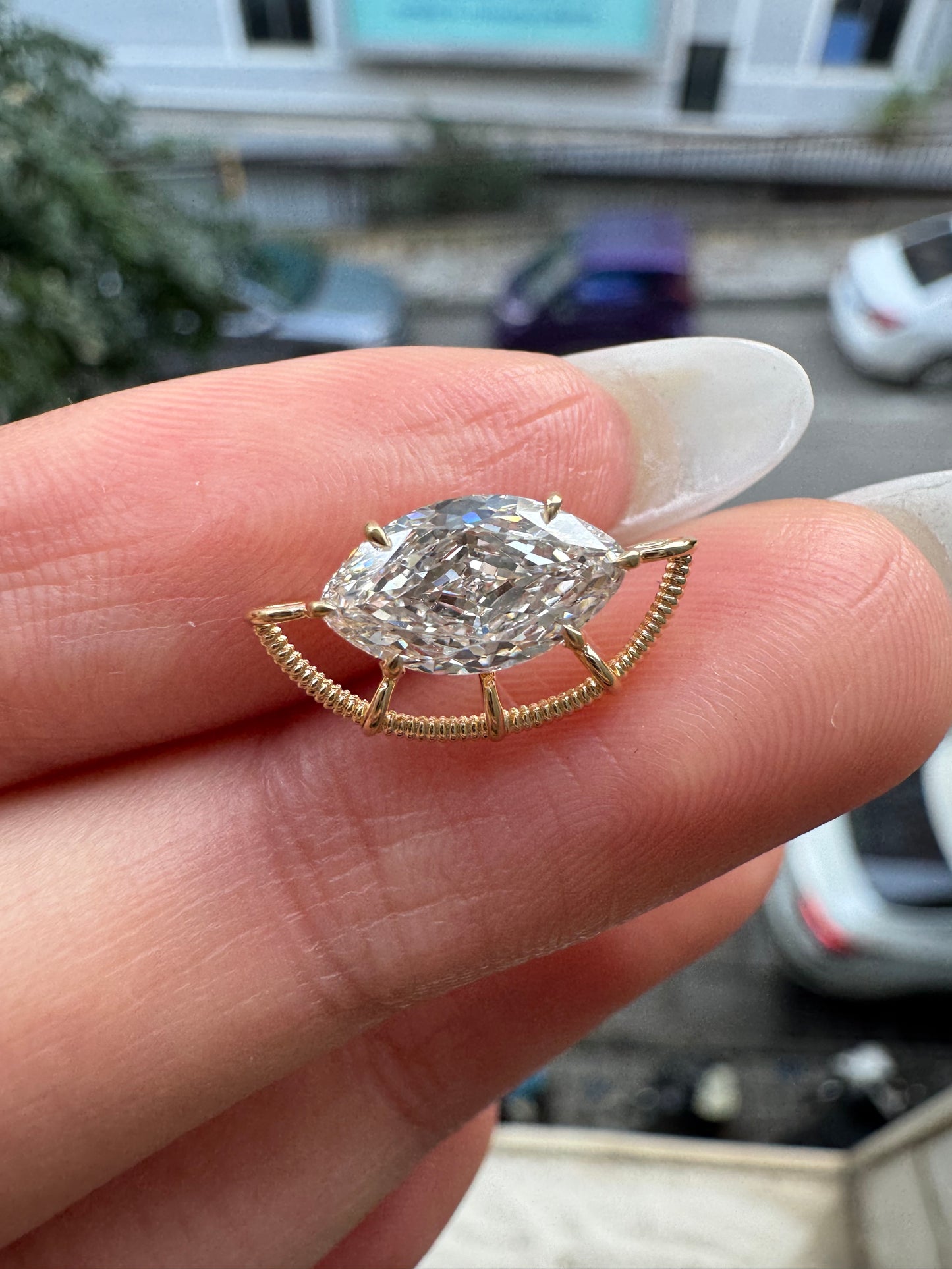 Pirmiana Jewelry Classic Design 18k yellow gold 1.2ct Total Lab Grown Diamond Pendant Gemstone Jewelry