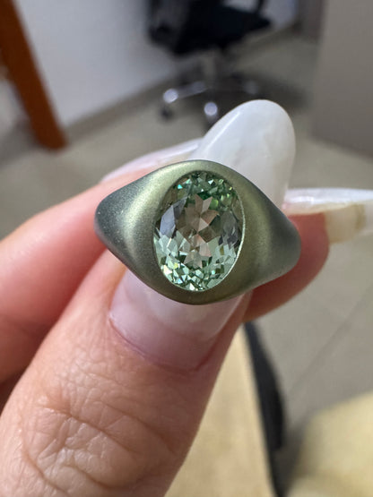 Pirmiana Jewelry Custom Design Ruif Jewelry Classic Design titanum gold moissanite Ring Jewelry