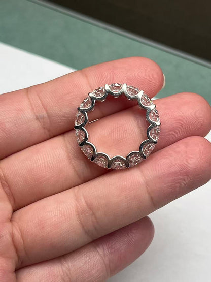 Pirmiana Jewelry Customized Platinum Single 0.5 Carat Lab Grown Diamond Rings Engagement Wedding Band Rings for Women Fine Jewelry