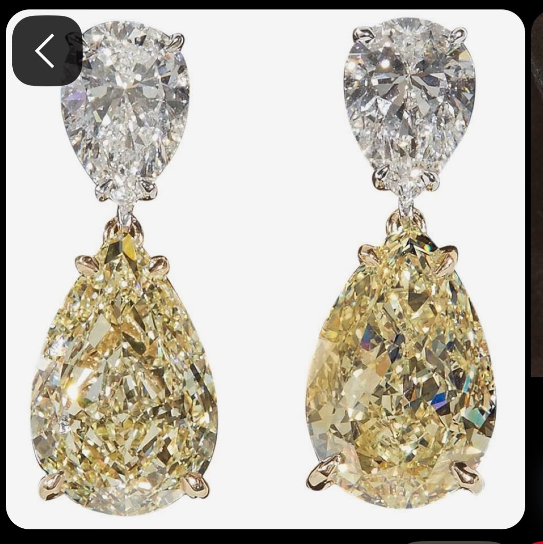14k gold lab diamond earrings deposit